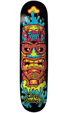 Thank You Torey Pudwill Tiki 8" Skateboard Deck