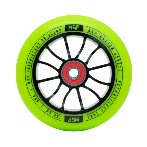 Madd Gear 100mm Shredder Force Wheel - Green