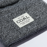 Coal The Uniform Knit Cuff Beanie - Black Marl