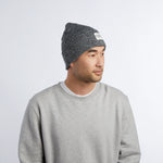 Coal The Uniform Knit Cuff Beanie - Black Marl