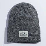 Coal The Uniform Knit Cuff Beanie - Black Marl