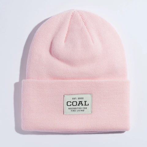 The Uniform Recycled Knit Cuff Beanie - Pink