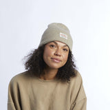 Coal The Uniform Wool Knit Cuff Beanie - Natural