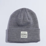 Coal The Uniform Mid Knit Cuff Beanie - Heather Grey