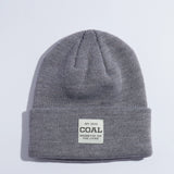 Coal The Uniform Mid Knit Cuff Beanie - Heather Grey