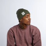 Coal The Uniform Mid Knit Cuff Beanie - Olive