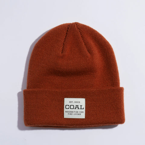 Coal The Uniform Mid Knit Cuff Beanie - Rust