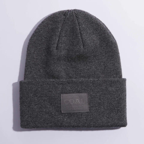 Coal The Uniform Cashmere Knit Cuff Beanie - Charcoal