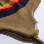 Coal The Bert Ear Flap Pom Beanie - Khaki