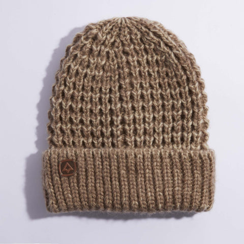 Coal The Lucette Chunky Knit Beanie - Heather Brown