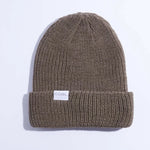 Coal The Stanley Soft Knit Cuff Beanie - Dirt Brown