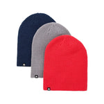 Burton Recycled DND Beanie 3 Pack - Dress Blue / Tomato / Kelp