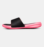 Under Armour Girls' UA Playmaker Fixed Strap Slides