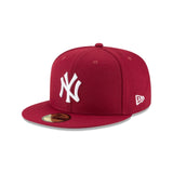 New Era New York Yankees Cardinal Basic 59FIFTY Fitted Hat