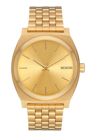 Nixon Time Teller Watch - All Gold / Gold