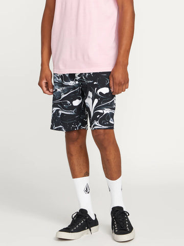Volcom Mens Marble Mod-Tech 19 Trunks