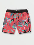 Volcom Mens Platter Scallop Mod-Tech Trunks