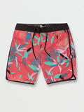 Volcom Mens Platter Scallop Mod-Tech Trunks
