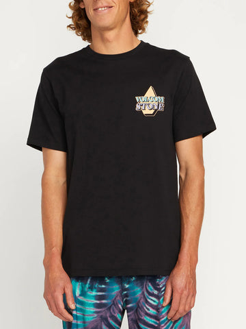 Volcom Mens Stript Short Sleeve Tee