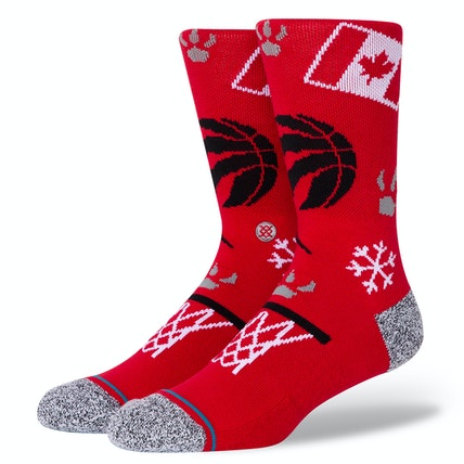 Stance Mens Raptors Landmark NBA Crew Socks – Rumors Skate and Snow