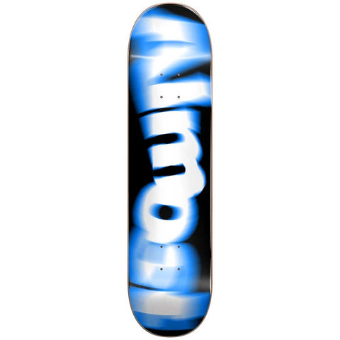 Almost Spin Blur Logo Blue 8.0 Skateboard Deck