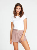 Volcom Womens Lived in Lounge Fleece Shorts