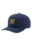 Nixon Exchange FF Hat - Navy / Gold