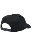 Nixon Deep Down Athletic Snapback Hat - Black / White