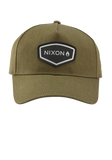 Nixon Watts Snapback Hat - Dark Olive