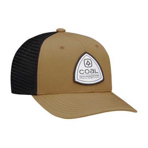 Coal The Sterling Twill & Recycled Mesh Trucker Cap - Light Brown