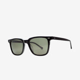 Electric Birch Sunglasses - Gloss Black Bio Acetate/Grey Polarized