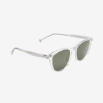 Electric Oak Sunglasses - Crystal Bio Acetate/Grey Polarized