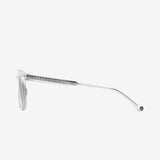 Electric Oak Sunglasses - Crystal Bio Acetate/Grey Polarized