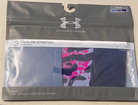 Women's UA Pure Stretch Thong 3-Pack