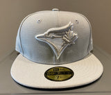 New Era Toronto Blue Jays Gray Basic 59FIFTY Fitted Hat