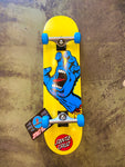 Santa Cruz Screaming Hand 7.75" Mini Skateboard Complete