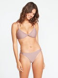 Volcom Womens Simply Seamless V Neck Bikini Top