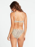 Volcom Womens Purrection Reversible V Neck Bikini Top