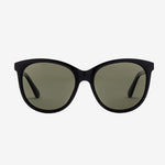 Electric Palm Sunglasses - Gloss Black/Grey Polarized