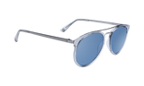 Spy Refresh Toddy Sunglasses - Crystal Silver - Light Blue