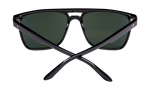 Spy Czar Sunglasses - Soft Matte Black - HD Plus Gray Green Polar