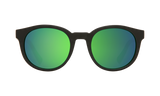 Spy Refresh Hi-Fi Sunglasses - Matte Black/Matte Blonde Tort  - Gray w/Green Spectra