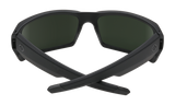 Spy General Sunglasses - Soft Matte Black - Happy Gray Green
