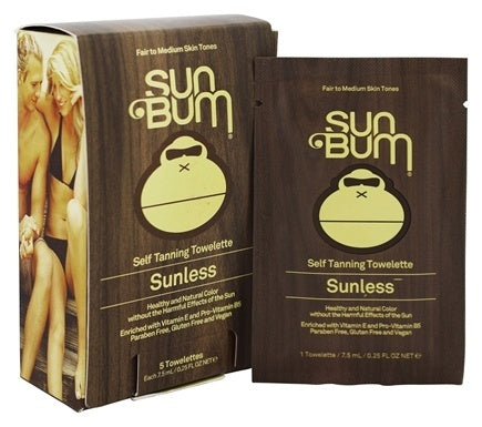 Sun Bum Self Tanning Towelette 5 Pack