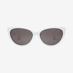 Volcom Butter Sunglasses - Gloss White/Gray