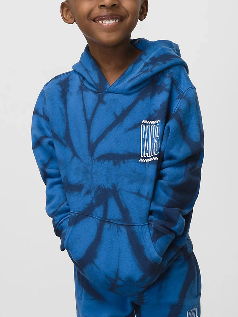 Blue tie best sale dye vans hoodie