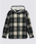 Vans Boys Lopes Hooded Buttondown Shirt