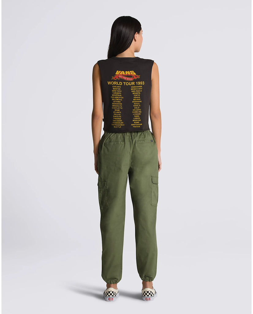 Vans pants discount womens Green