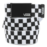 Vans Mens Long Deppster Web Belt - Black/White Checker