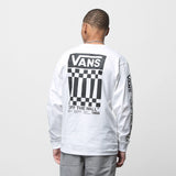 Vans Mens Off The Wall Check Graphic L/S Tee